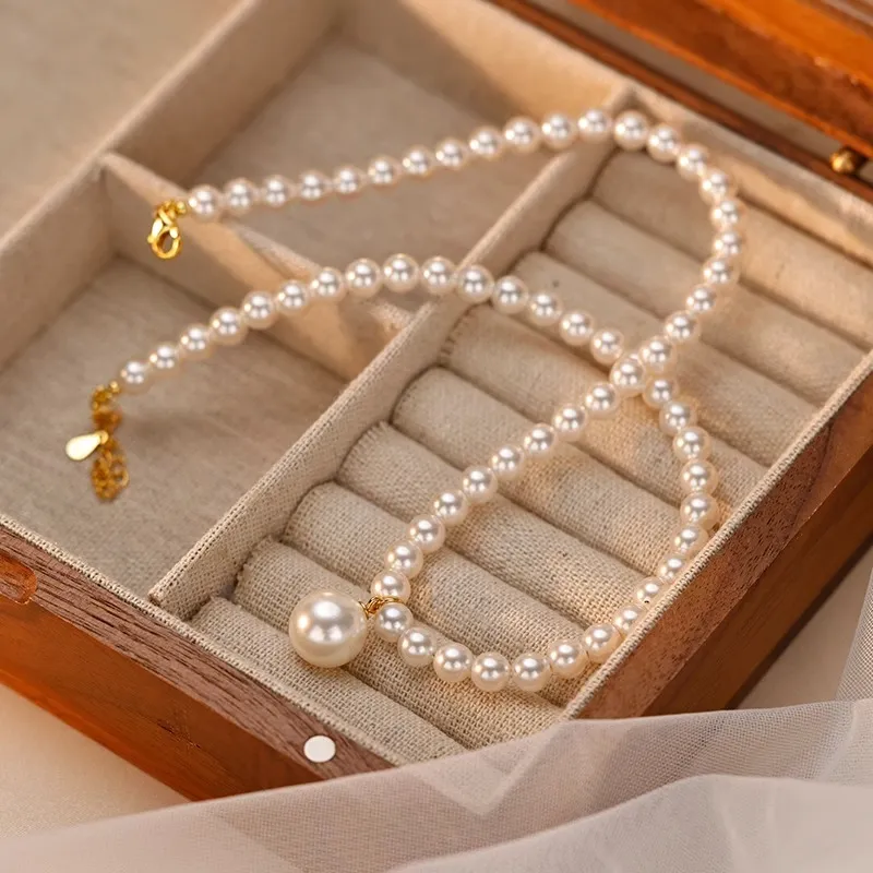 WAW Gold Plated Copper Necklaces Women's-2