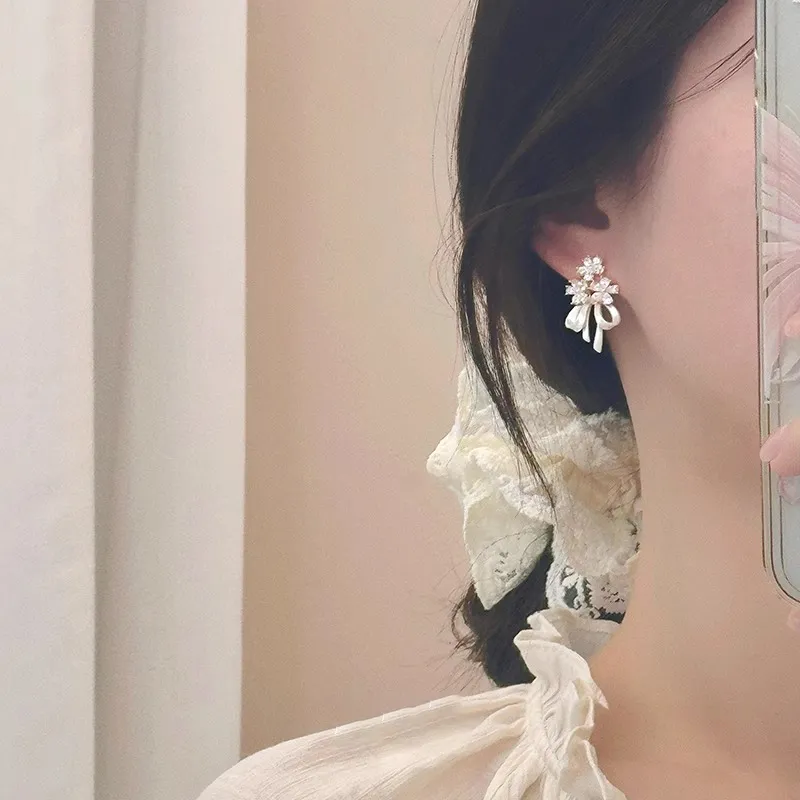 WAW Gold Plated Copper Earrings Women's-5