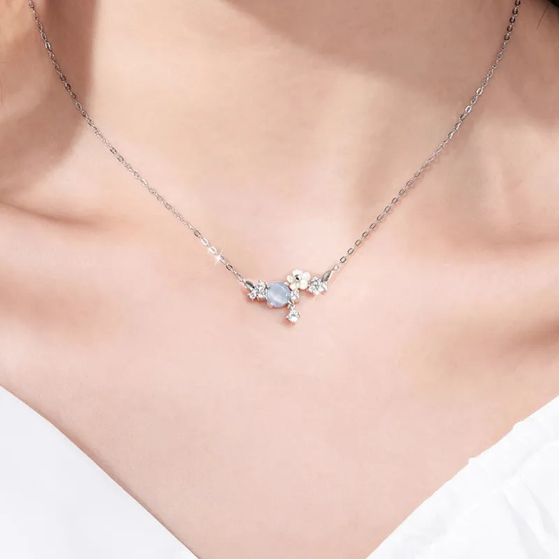 WAW Titanium Steel Necklaces Women's-5
