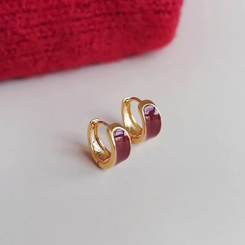 WAW Gold Plated Copper Earrings Women's-8