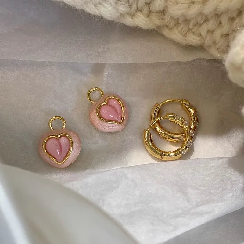 WAW Gold Plated Copper Earrings Women's-4