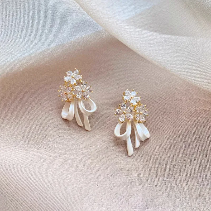 WAW Gold Plated Copper Earrings Women's-1