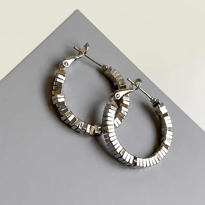 WAW Gold Plated Copper Earrings Women's-11
