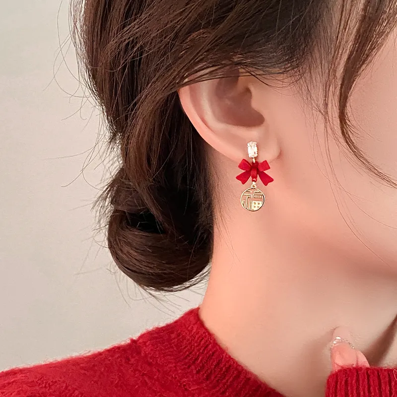 WAW Gold Plated Copper Earrings Women's-3