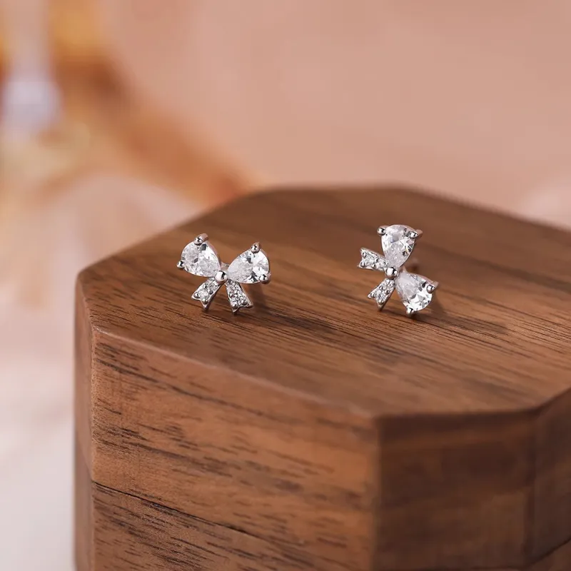 WAW S999 Fine Silver Stud Earrings Women's-4