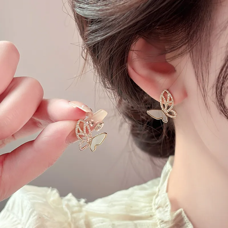 WAW Gold Plated Copper Earrings Women's-1