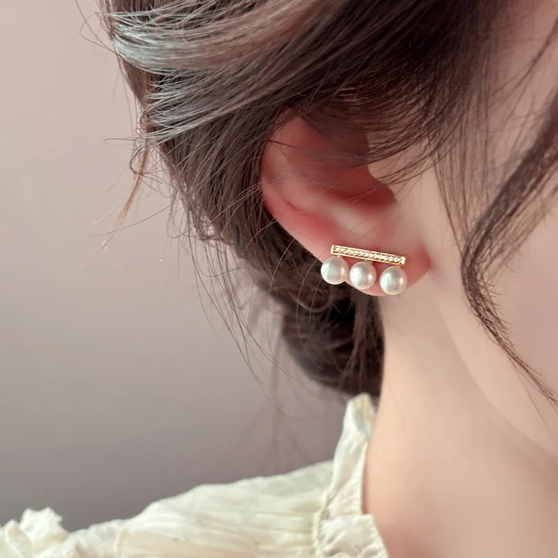 WAW Gold Plated Copper Earrings Women's-3