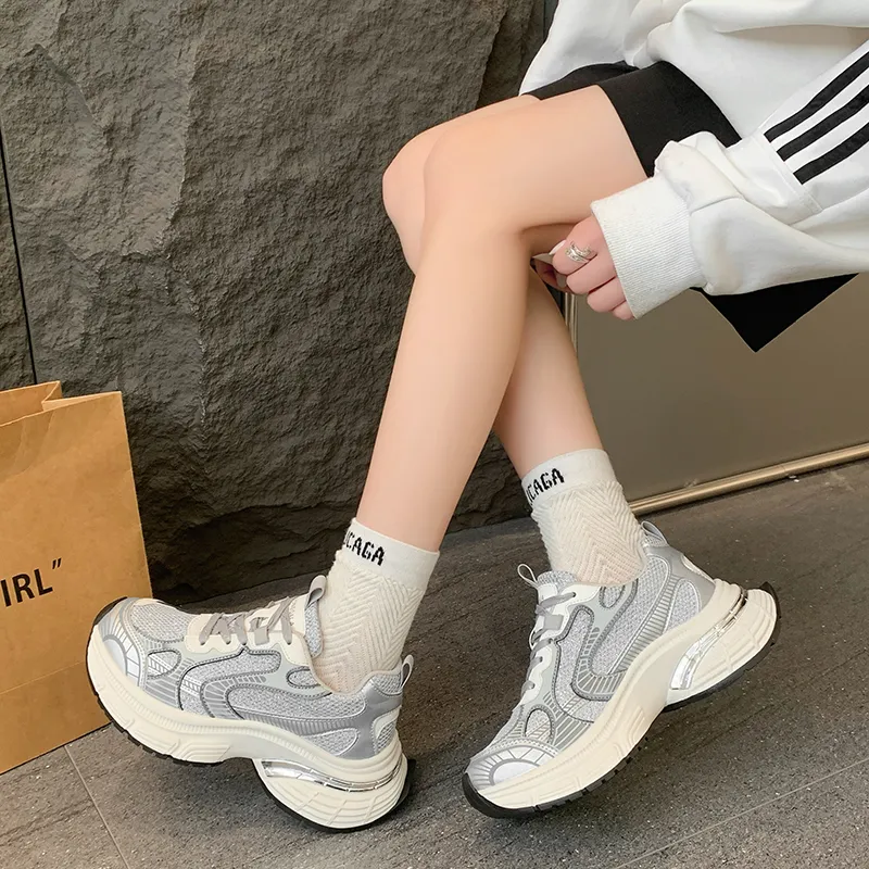 Nrillo Chunky Sneakers Women's Low Top-4