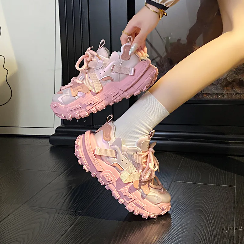 Nrillo Chunky Sneakers Women's Low Top-9