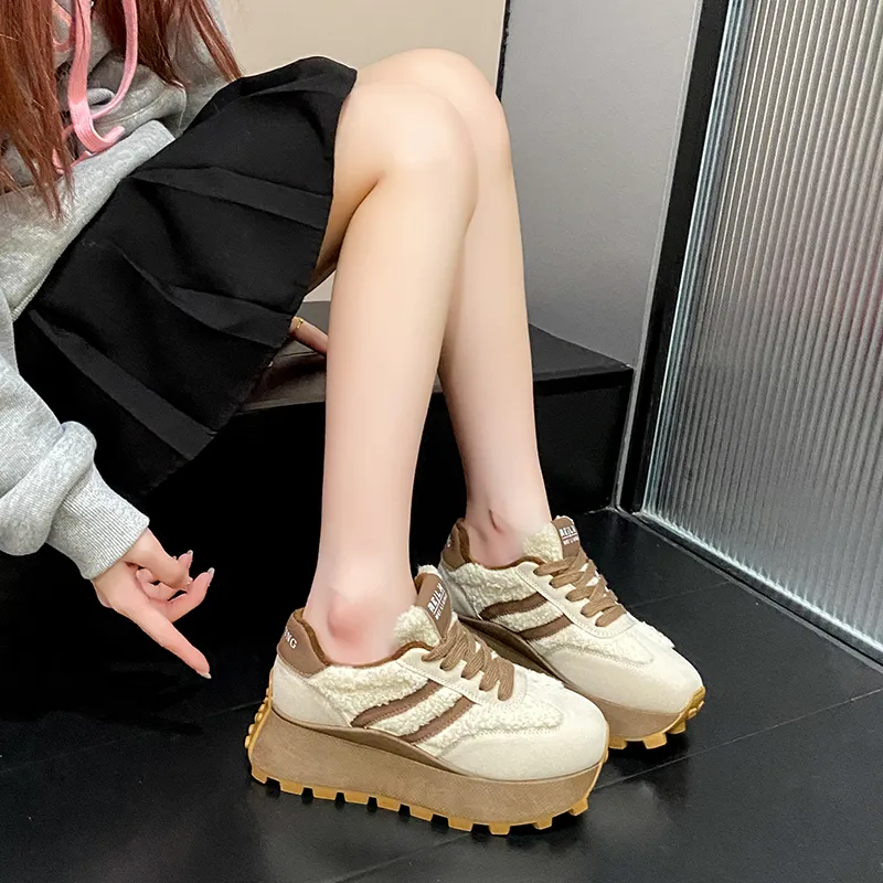 Nrillo Anti Slip And Wear Resistant Coverage Support Low Top Casual Shoes Women's-3