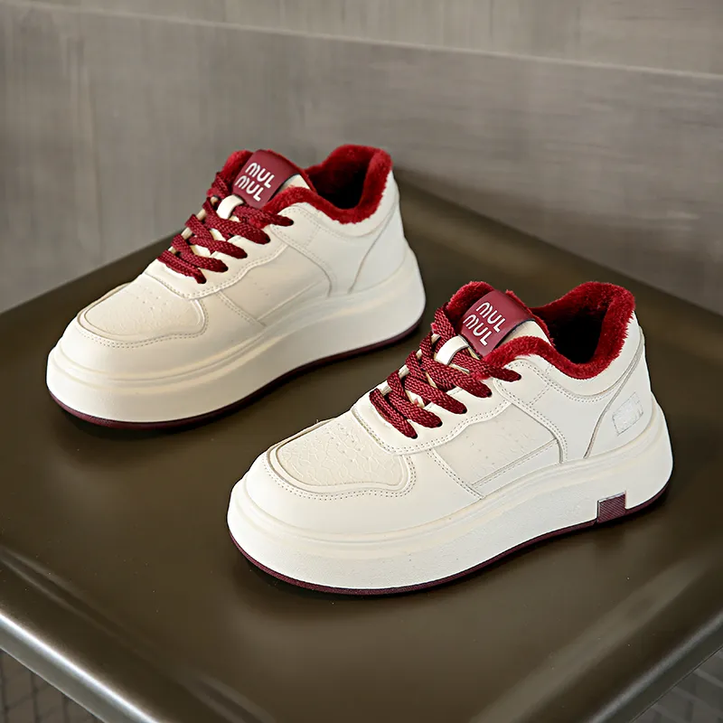 Nrillo Slip Resistant Cushioning Wear Resistant Balance Low Top Skateboard Shoes Women's-19