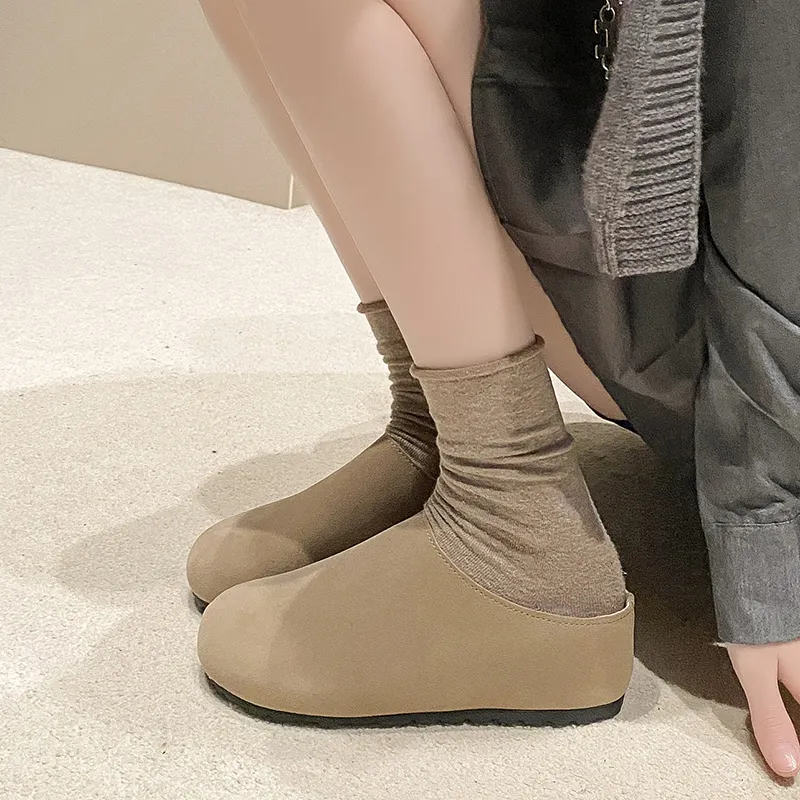 Nrillo Abrasion-Resistant Slip-Resistant Wrap-toe Slippers Women's-2