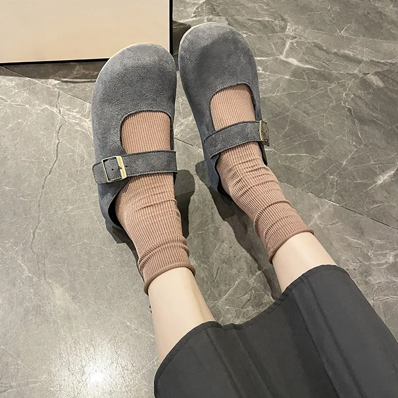 Nrillo Abrasion-Resistant Slip-Resistant Wrap-toe Slippers Women's-8