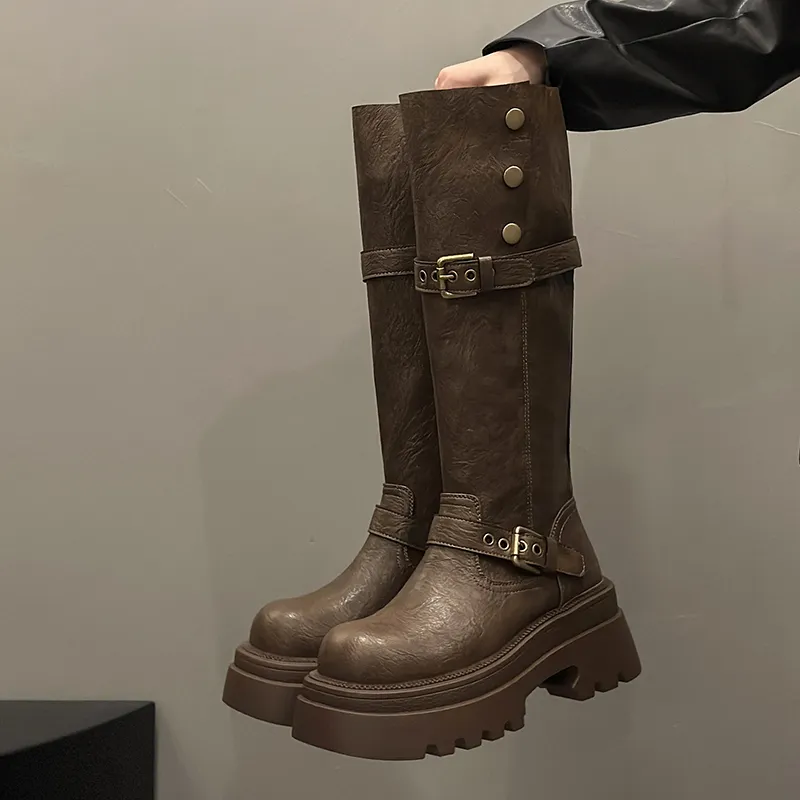 Nrillo Knee high Boots Women's-7