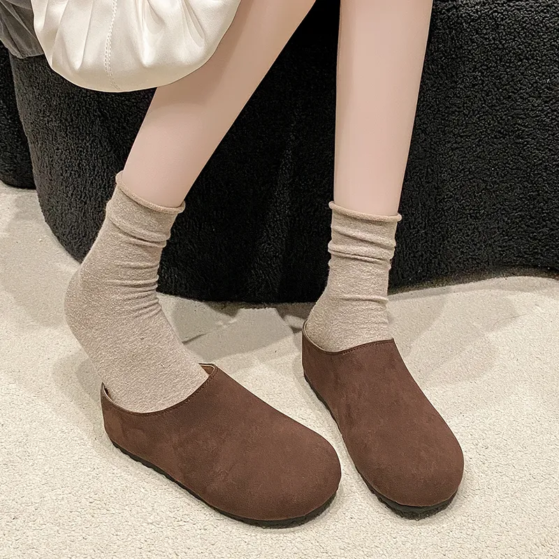 Nrillo Abrasion-Resistant Slip-Resistant Wrap-toe Slippers Women's-13