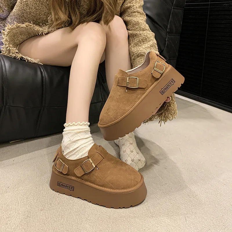 Nrillo Casual Single Shoes Women's Camel-1