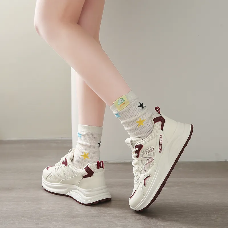 Nrillo Slip-Resistant Low-Top Chunky Sneakers Women's-8