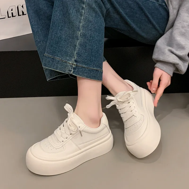 Nrillo Slip Resistant Cushioning Low Top Skateboard Shoes Women's-8