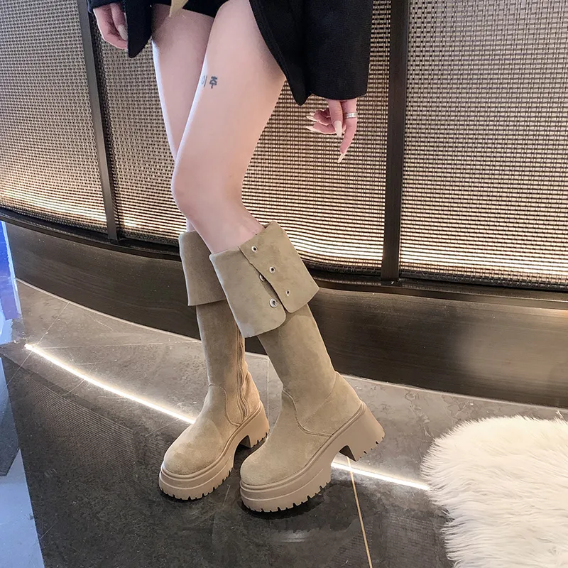 Nrillo Over The Knee Boots Unisex White-10