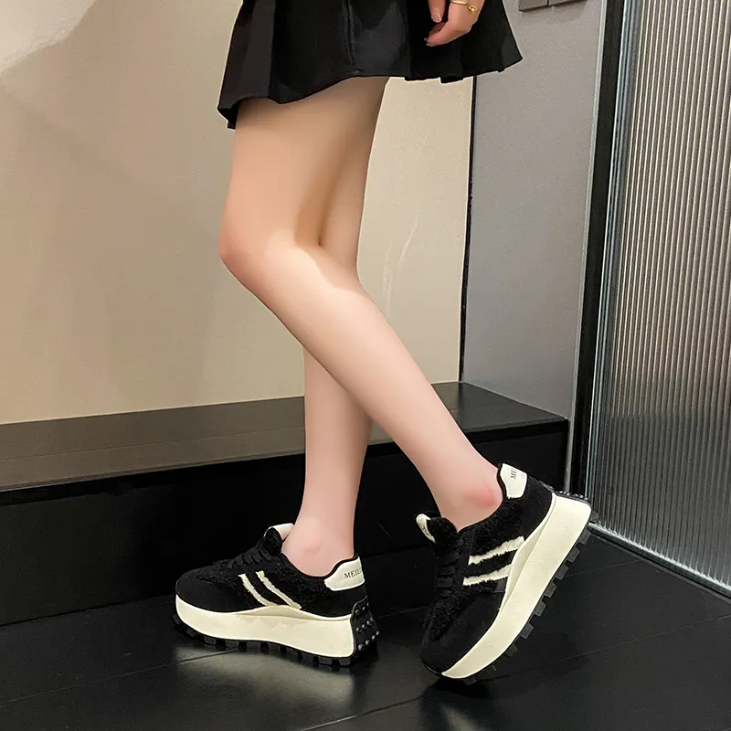 Nrillo Anti Slip And Wear Resistant Coverage Support Low Top Casual Shoes Women's-6