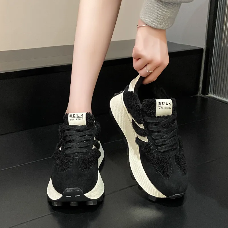 Nrillo Anti Slip And Wear Resistant Coverage Support Low Top Casual Shoes Women's-9