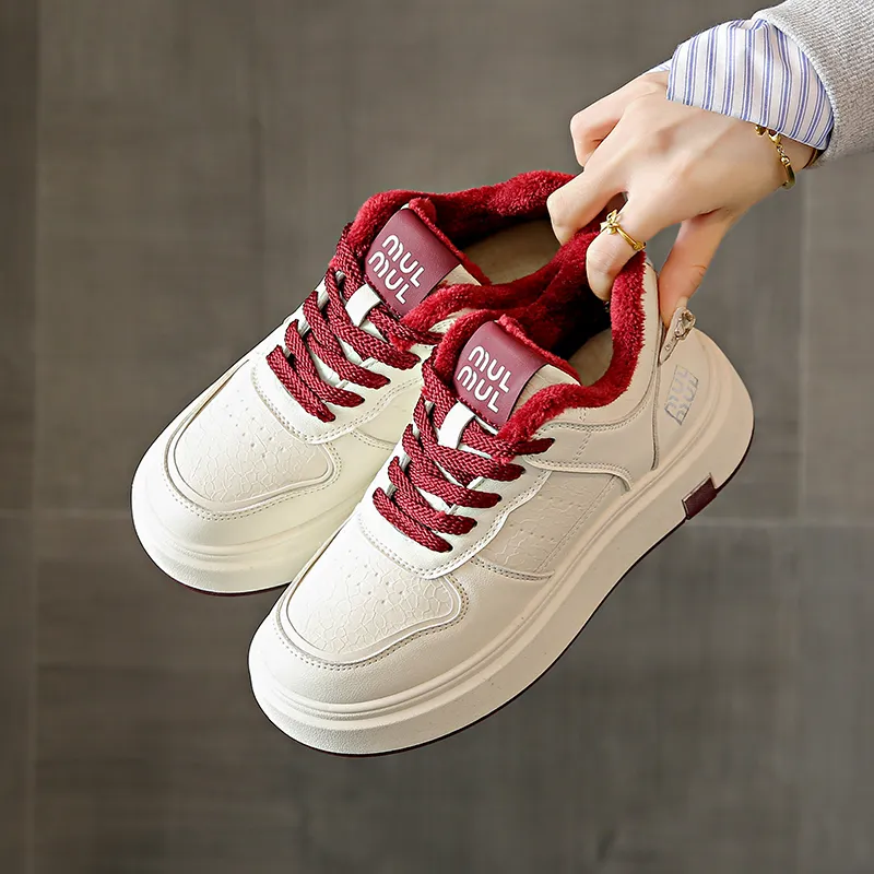 Nrillo Slip Resistant Cushioning Wear Resistant Balance Low Top Skateboard Shoes Women's-16