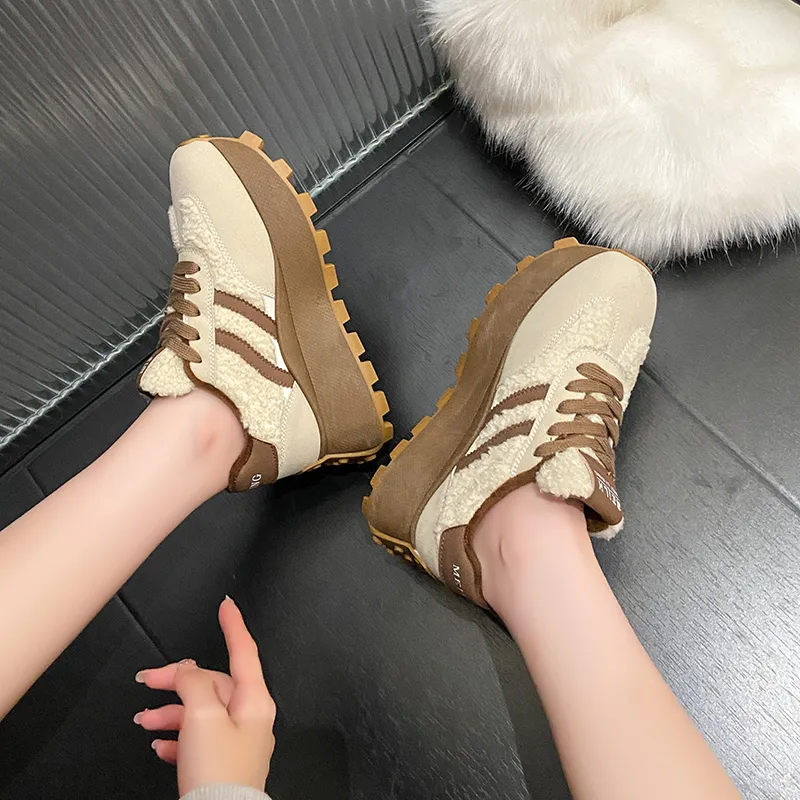 Nrillo Anti Slip And Wear Resistant Coverage Support Low Top Casual Shoes Women's-4