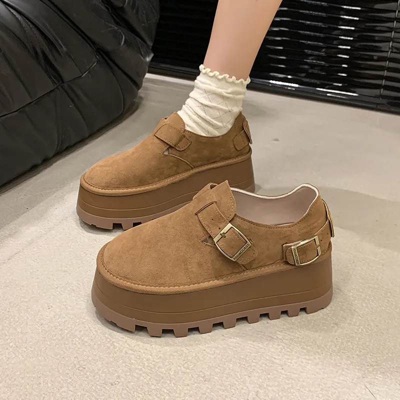 Nrillo Casual Single Shoes Women's Camel-4