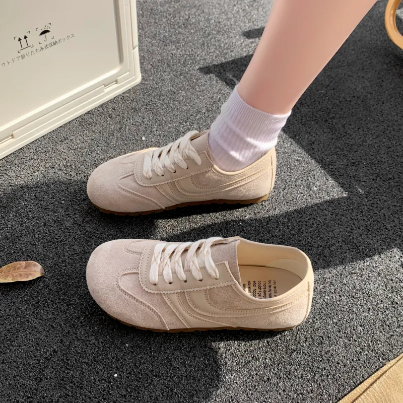Nrillo Lightweight, Abrasion Resistant, Slip Resistant Height Increasing Mat Low Top Skateboard Shoes Women's-16