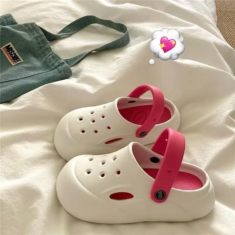JINGEYU High Style Platform Women's Indoor Home Slip Resistant Platform EVA Squashy And Bouncy Feeling Slippers-7