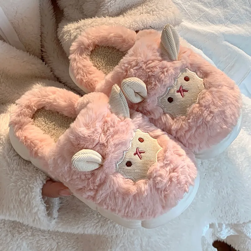 JINGEYU Slippers / Home Slippers-14