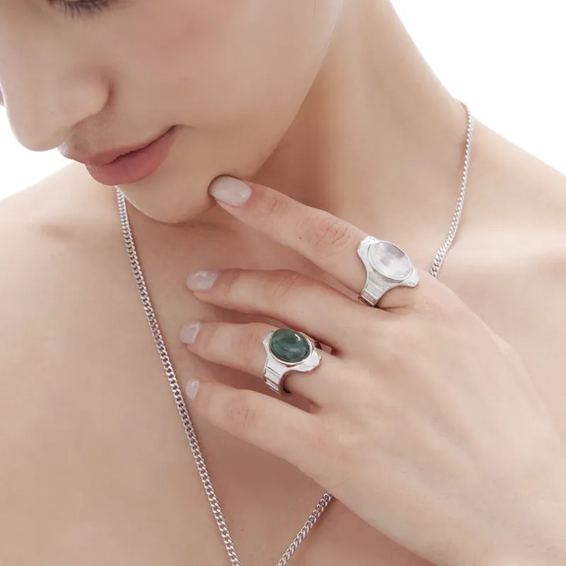 ACC SPACE Copper Alloy Rings Unisex-1
