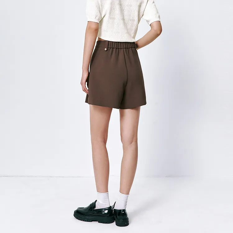 PEACEBIRD Casual Short Skirts Women's-9