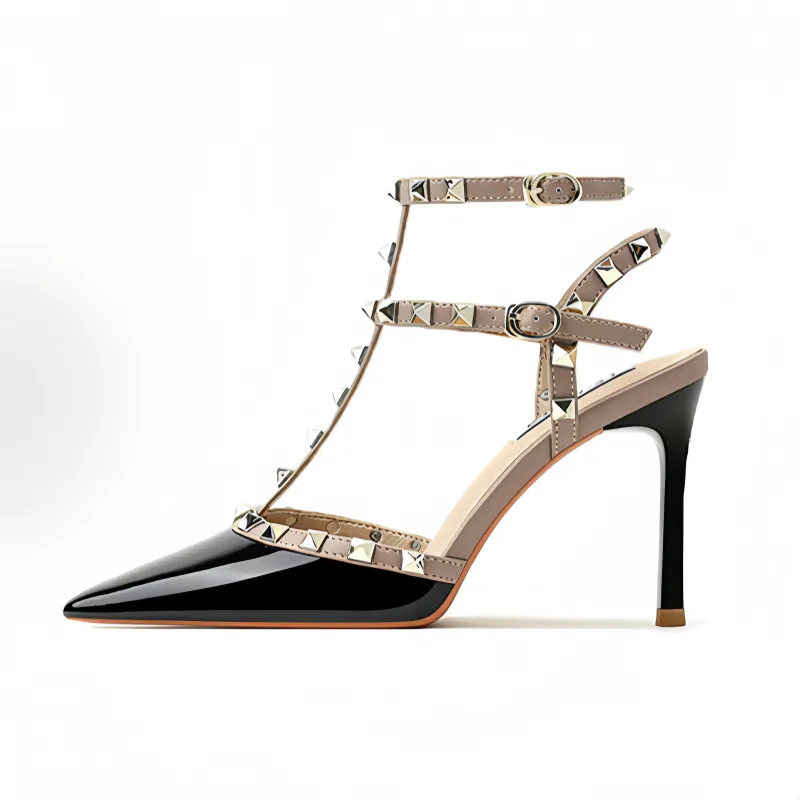 ROBINHOOD Slim Heel High Heels Women's-17