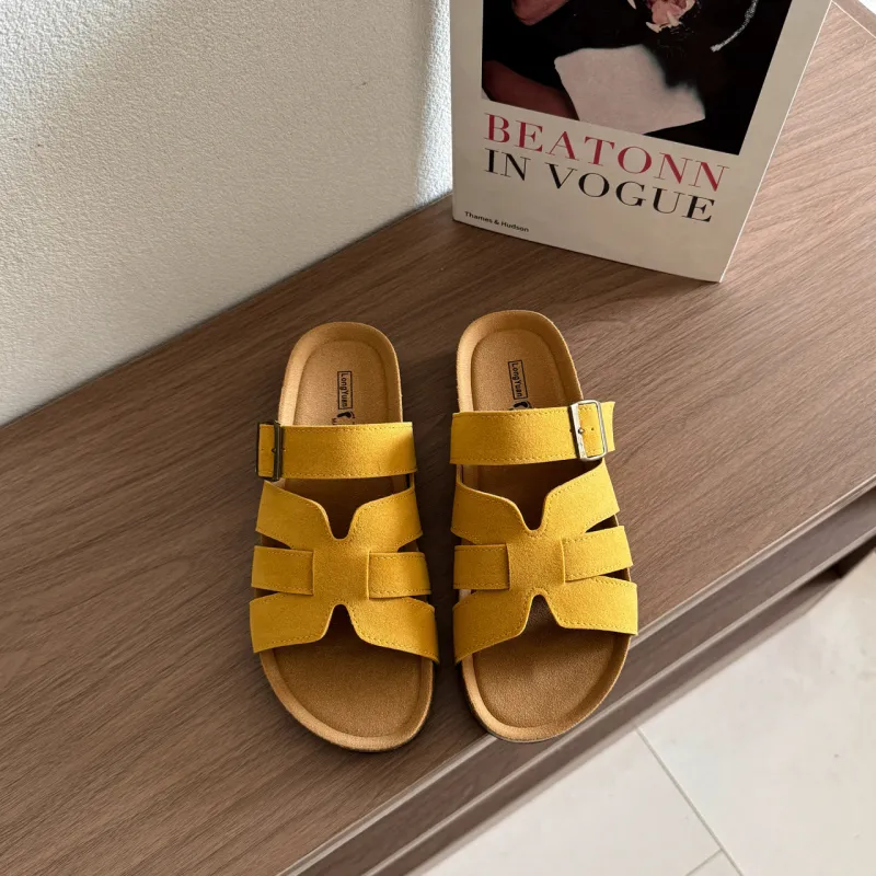 ROBINHOOD Abrasion Resistant Cushioning Slide Slippers Women's-1