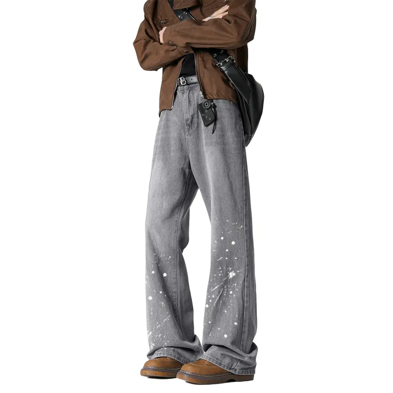 PEIMENG Jeans Unisex-10