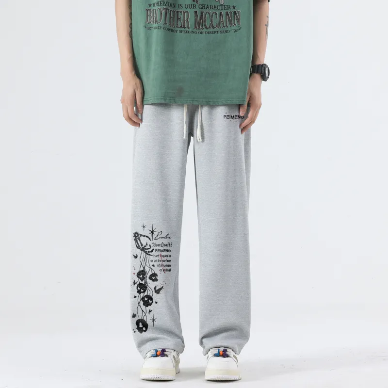 PEIMENG Casual Pants Unisex-6