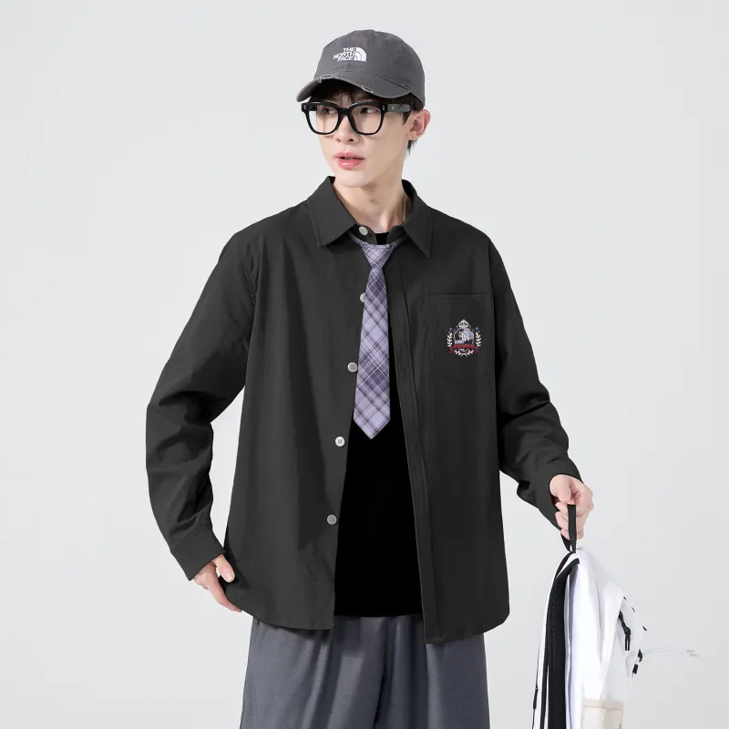 PEIMENG Shirt Matching Set Unisex-20