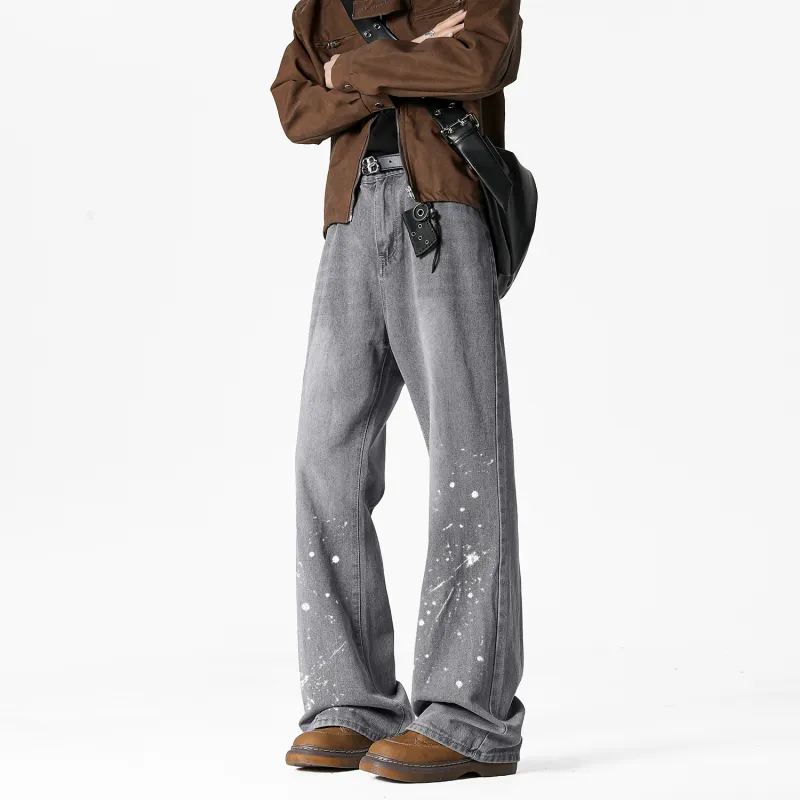 PEIMENG Jeans Unisex-8