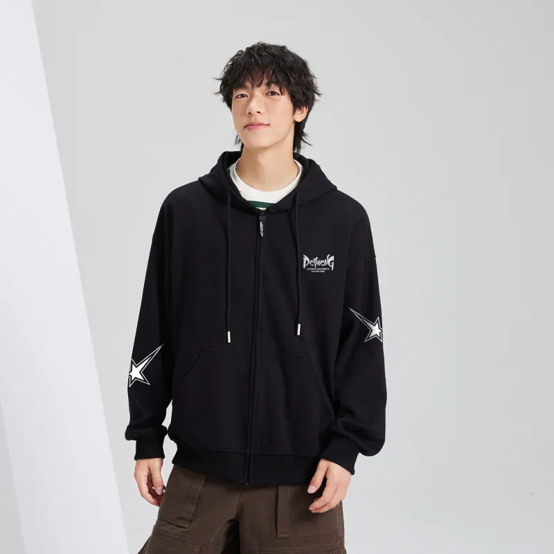 PEIMENG Sweatshirt Jacket Unisex-3
