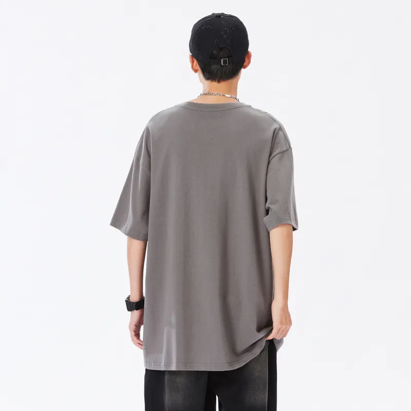 PEIMENG Short Sleeved T Shirts Unisex Comes With Necklace-17