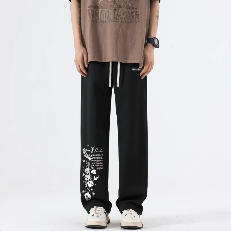 PEIMENG Casual Pants Unisex-2