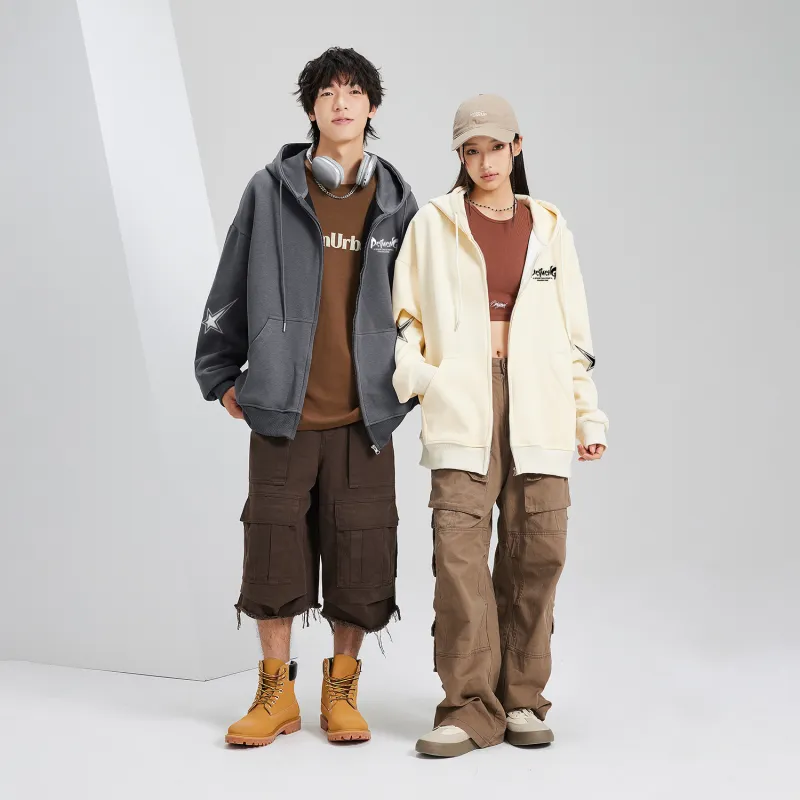 PEIMENG Sweatshirt Jacket Unisex-17