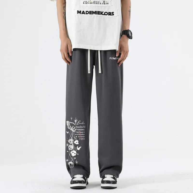 PEIMENG Casual Pants Unisex-10