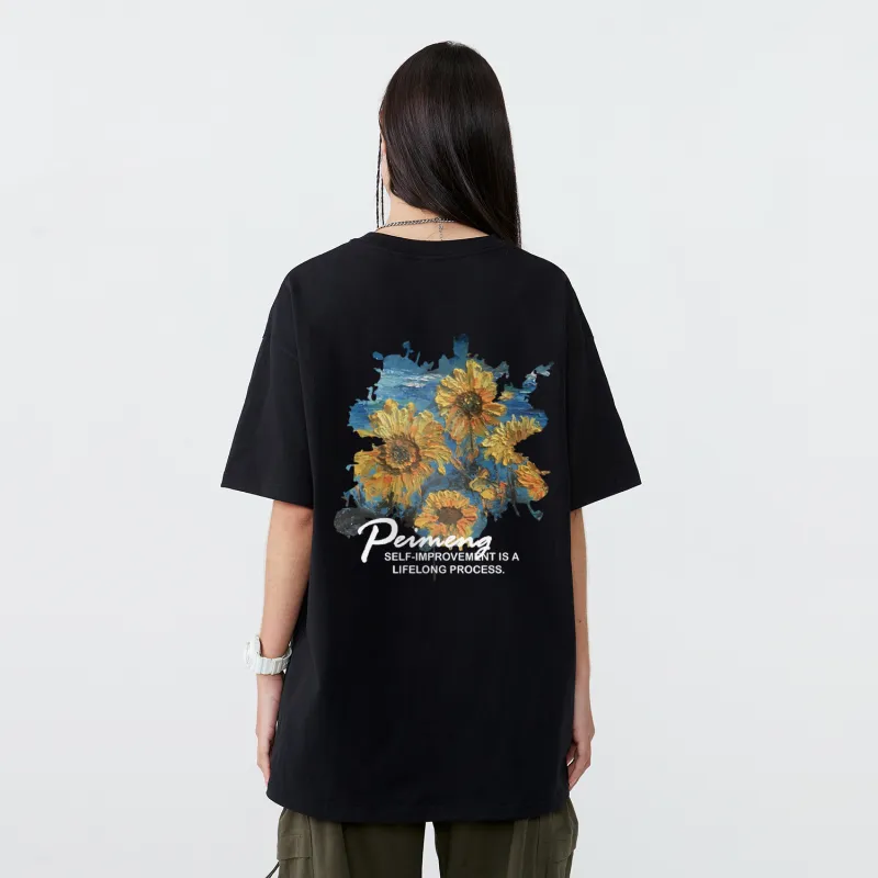 PEIMENG Short Sleeved T Shirts Unisex-2