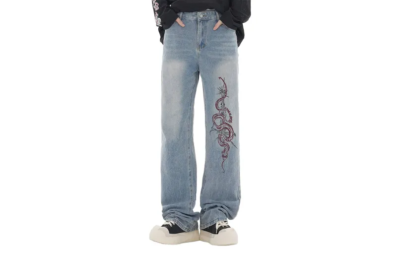 PEIMENG Jeans Unisex-10