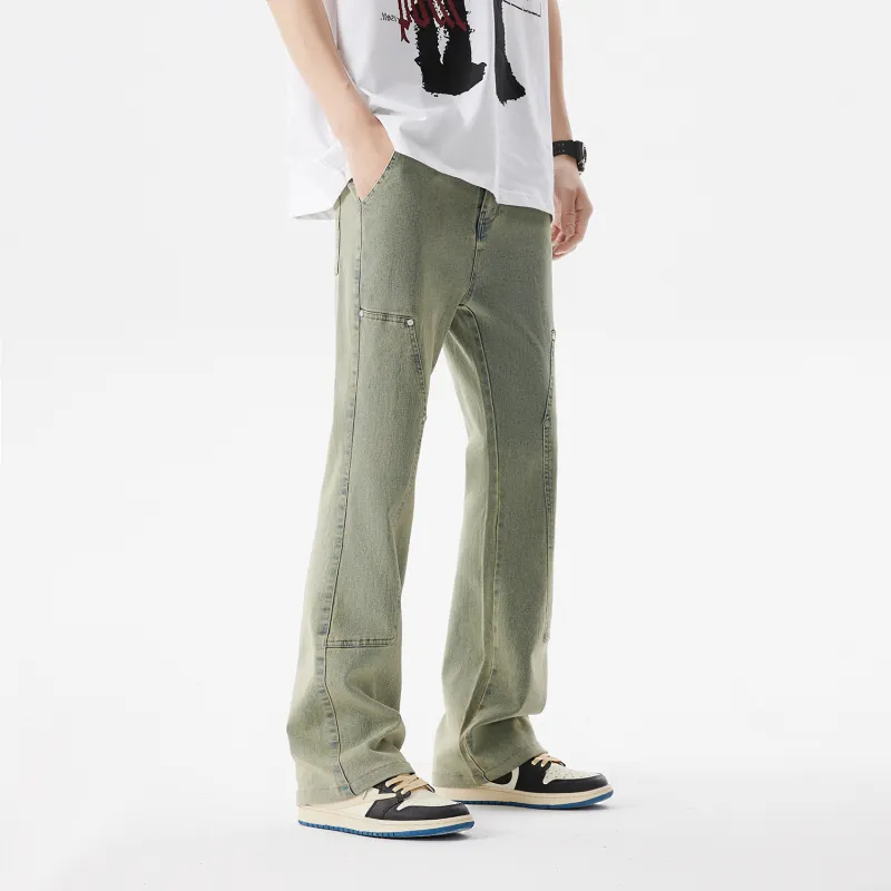 PEIMENG Jeans Unisex-8