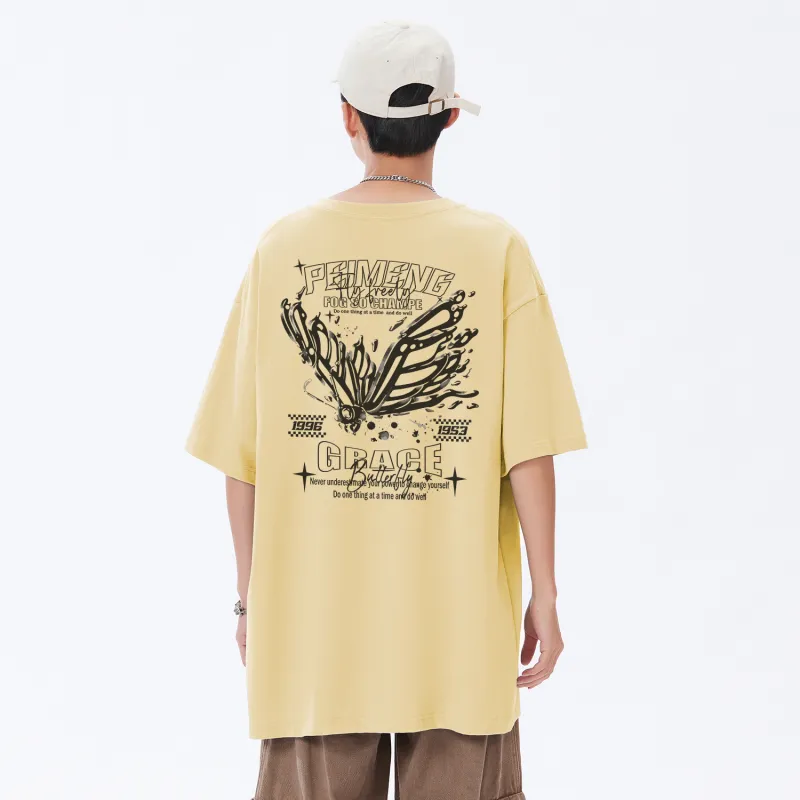PEIMENG Short Sleeved T Shirts Unisex-9