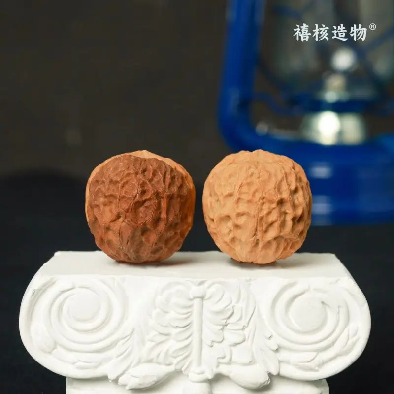 Xihe Core Creation Walnut Fine Handicraft Dragon Ball Yuanbao Unisex-6