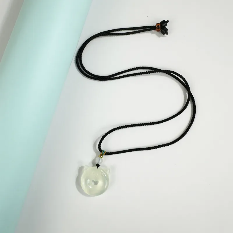 JIAOSHIYU Natural Serpentine Jade Pendants Unisex-3